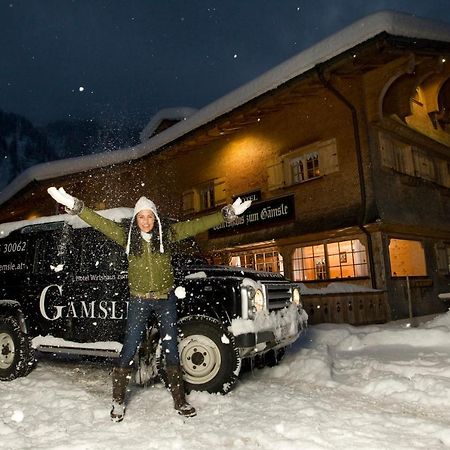 Gaemsle Hotel, Wirtshaus & Mehr Schoppernau Extérieur photo