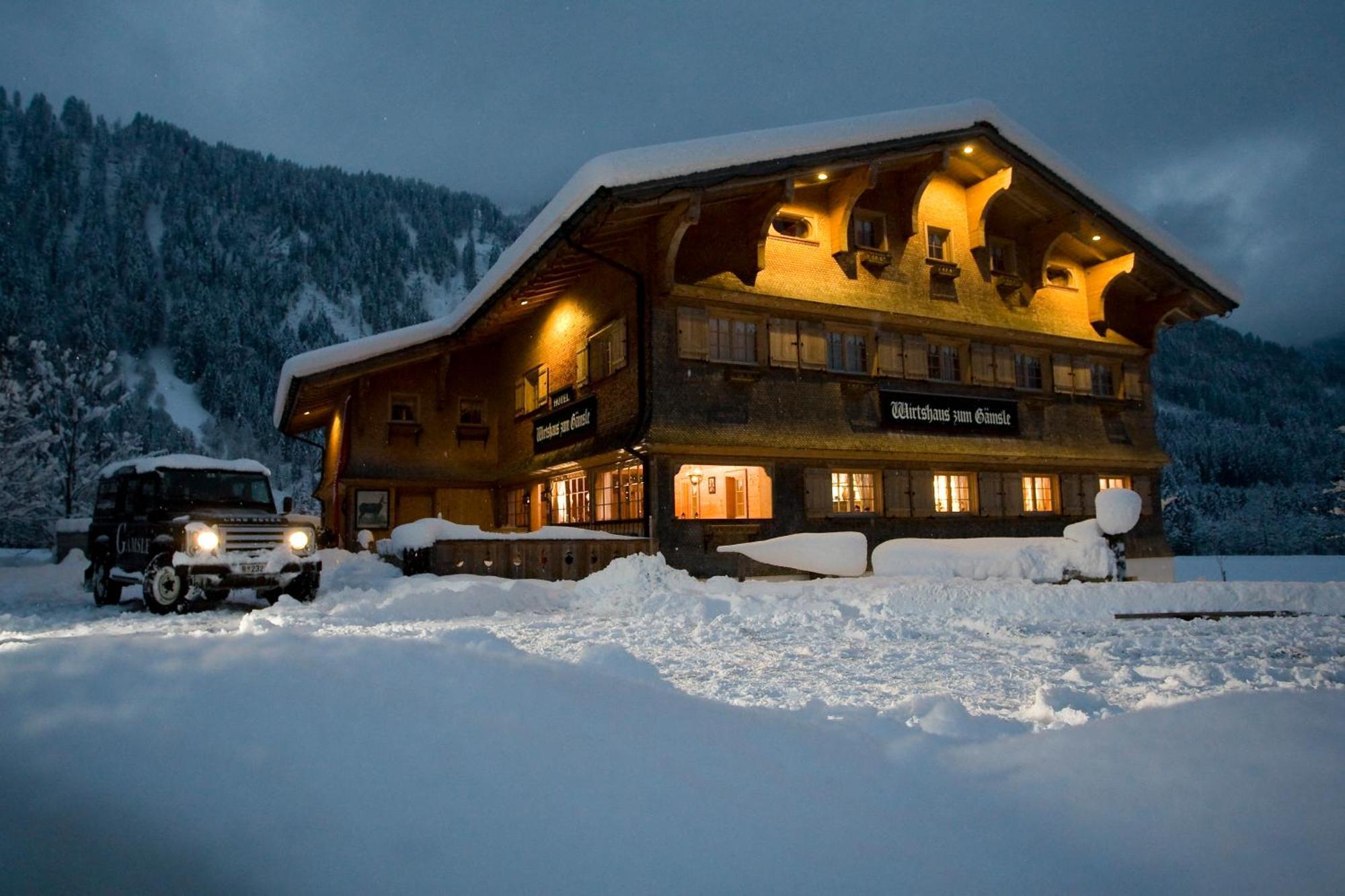 Gaemsle Hotel, Wirtshaus & Mehr Schoppernau Extérieur photo