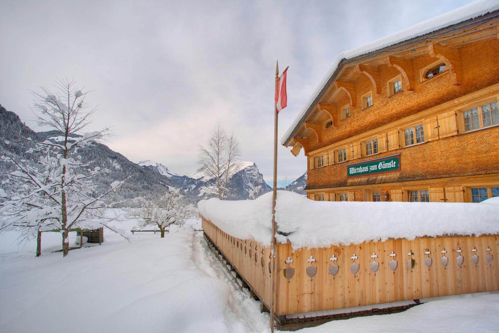 Gaemsle Hotel, Wirtshaus & Mehr Schoppernau Extérieur photo