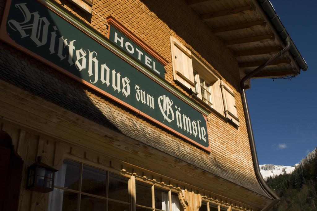 Gaemsle Hotel, Wirtshaus & Mehr Schoppernau Extérieur photo