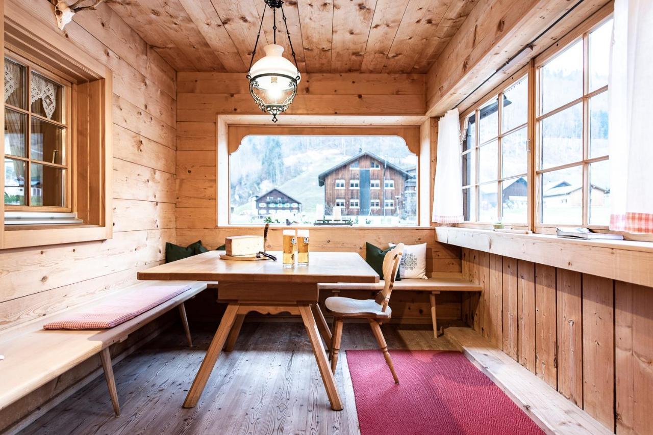 Gaemsle Hotel, Wirtshaus & Mehr Schoppernau Extérieur photo