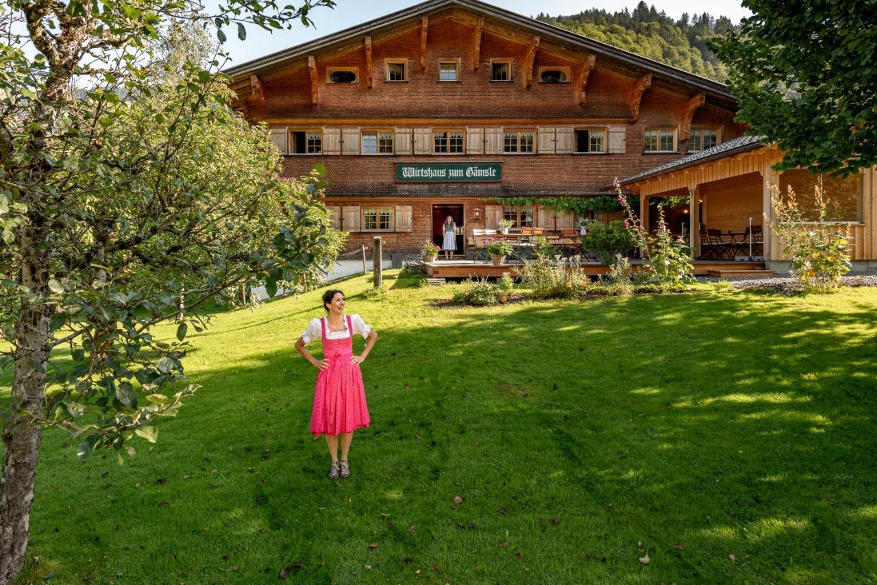 Gaemsle Hotel, Wirtshaus & Mehr Schoppernau Extérieur photo